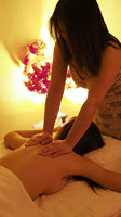 oil massage in spacious rooms