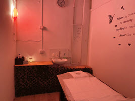 comfortable massage rooms